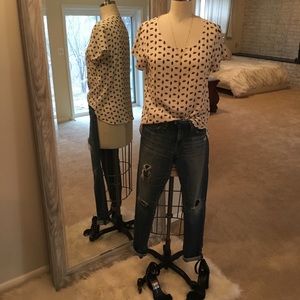 🍍Ann Taylor Pineapple Blouse🍍